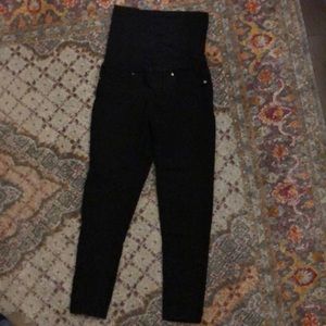 Black Bella Vida skinny maternity pants